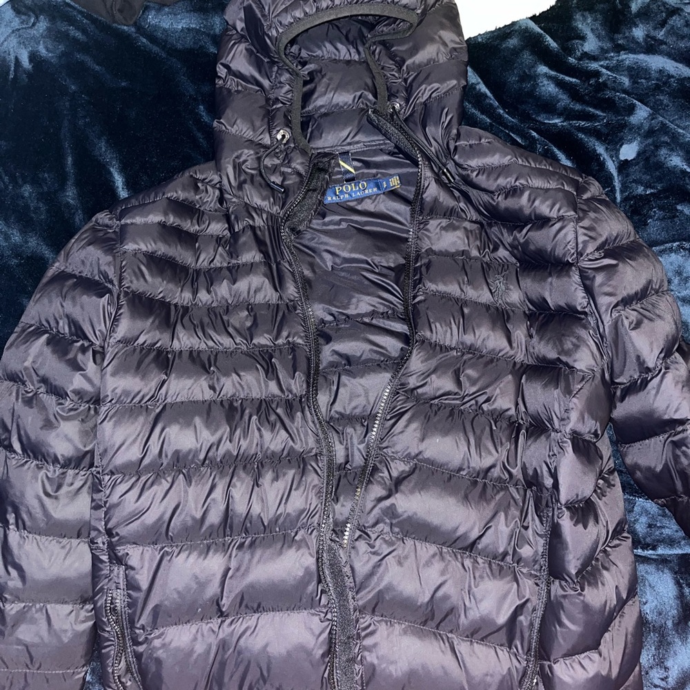 Polo Ralph Lauren Navy Puffer Jacket